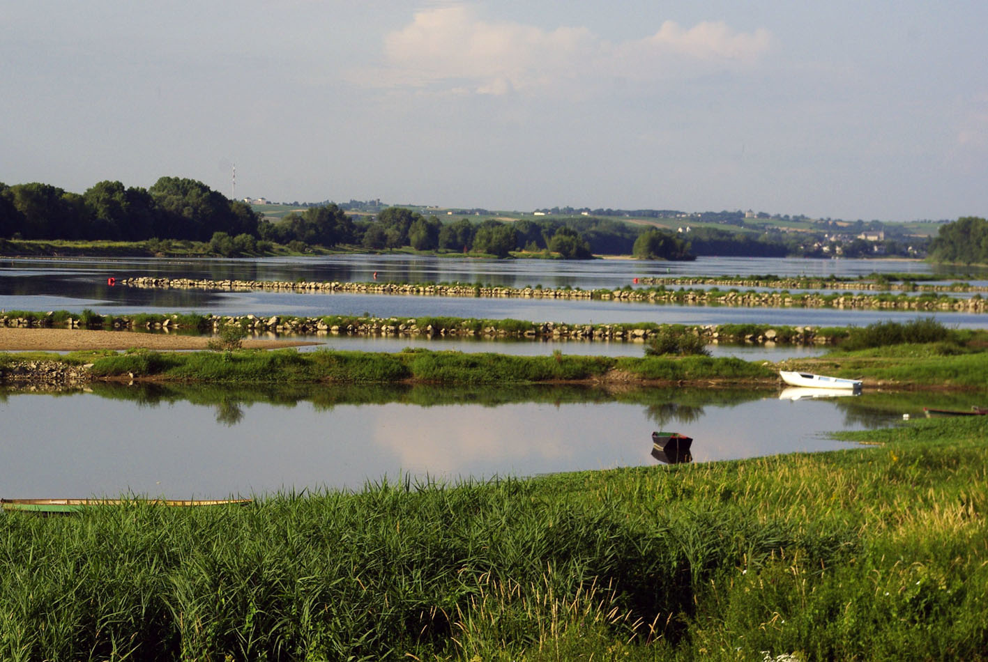 épis de Loire à la Pointe- loire à vélo
