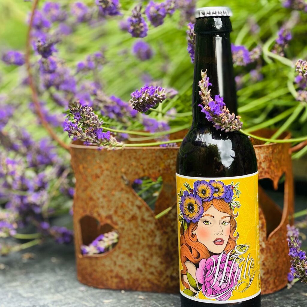 photo de la bière White de la Brasserie la Florencière, bière Locale et artisanale
