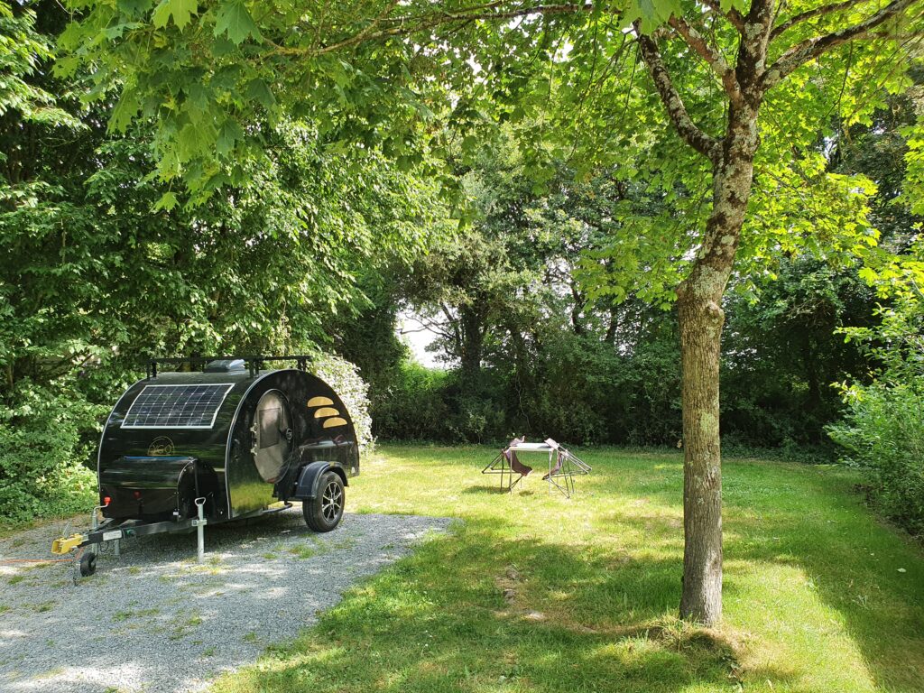 emplacement petite caravane design